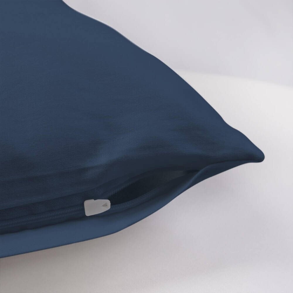 Taie d'oreiller 70X80 bleu canard