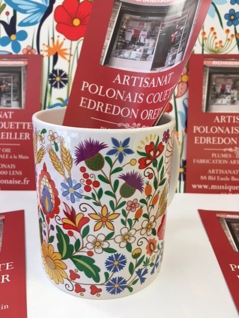 MUG folk Polonais Kociwie épie de blé