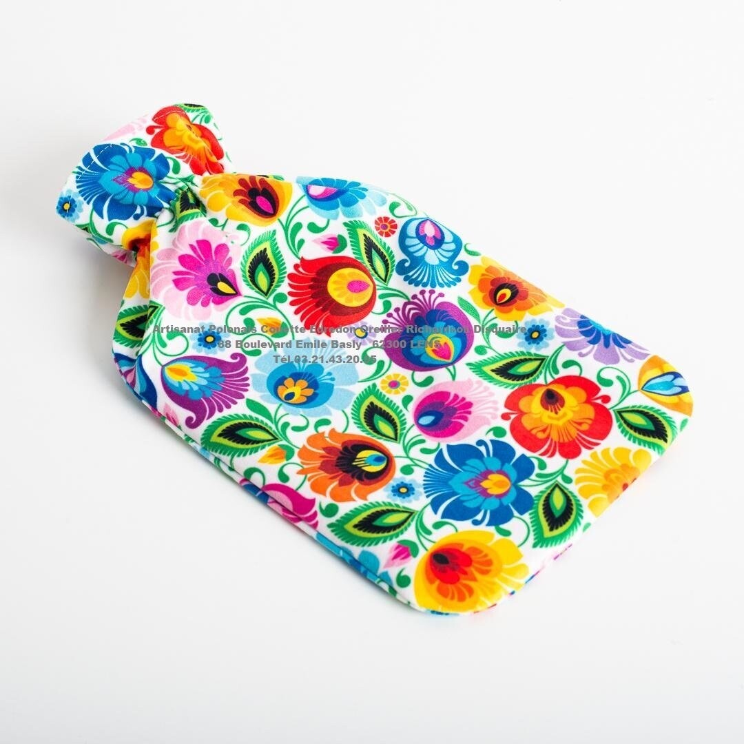 Bouillotte motif Folk Polonais