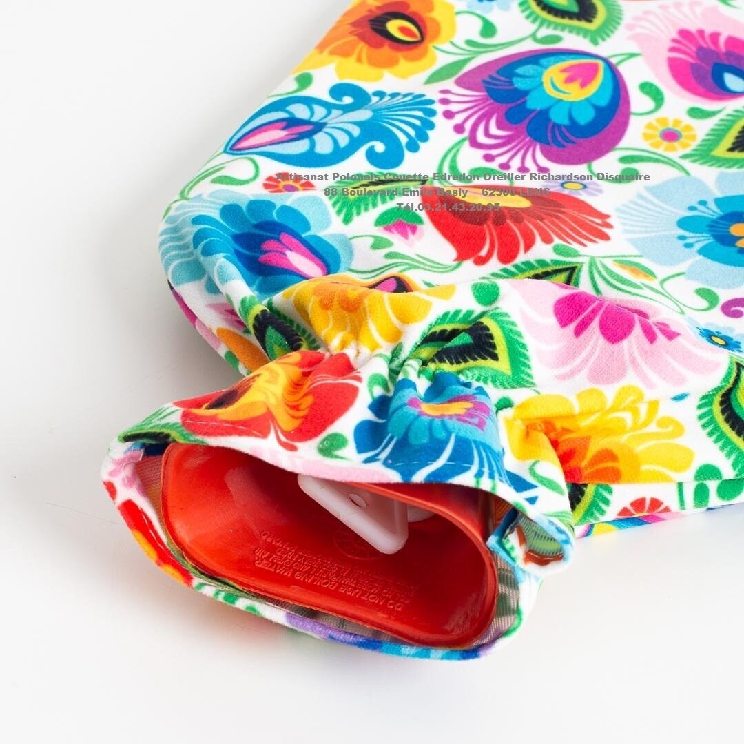 Bouillotte motif Folk Polonais