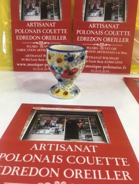 COQUETIER vaisselle de BOLESLAWIEC