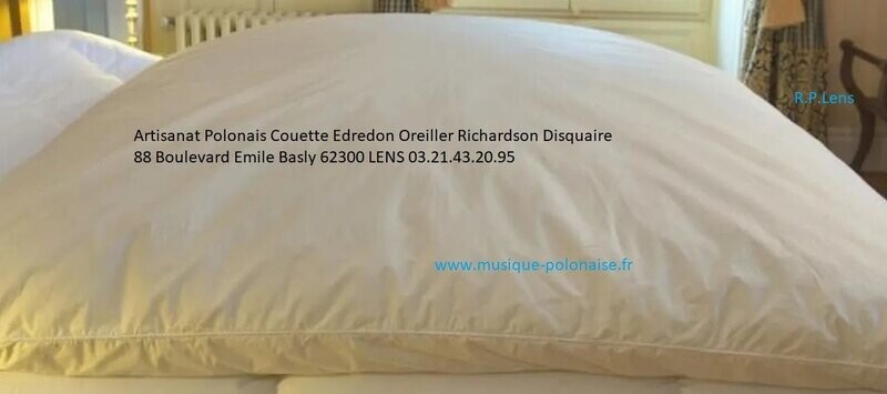 EDREDON 200 X 220 en DUVET OIE 
PIERZYNA 4000 gr. de duvet