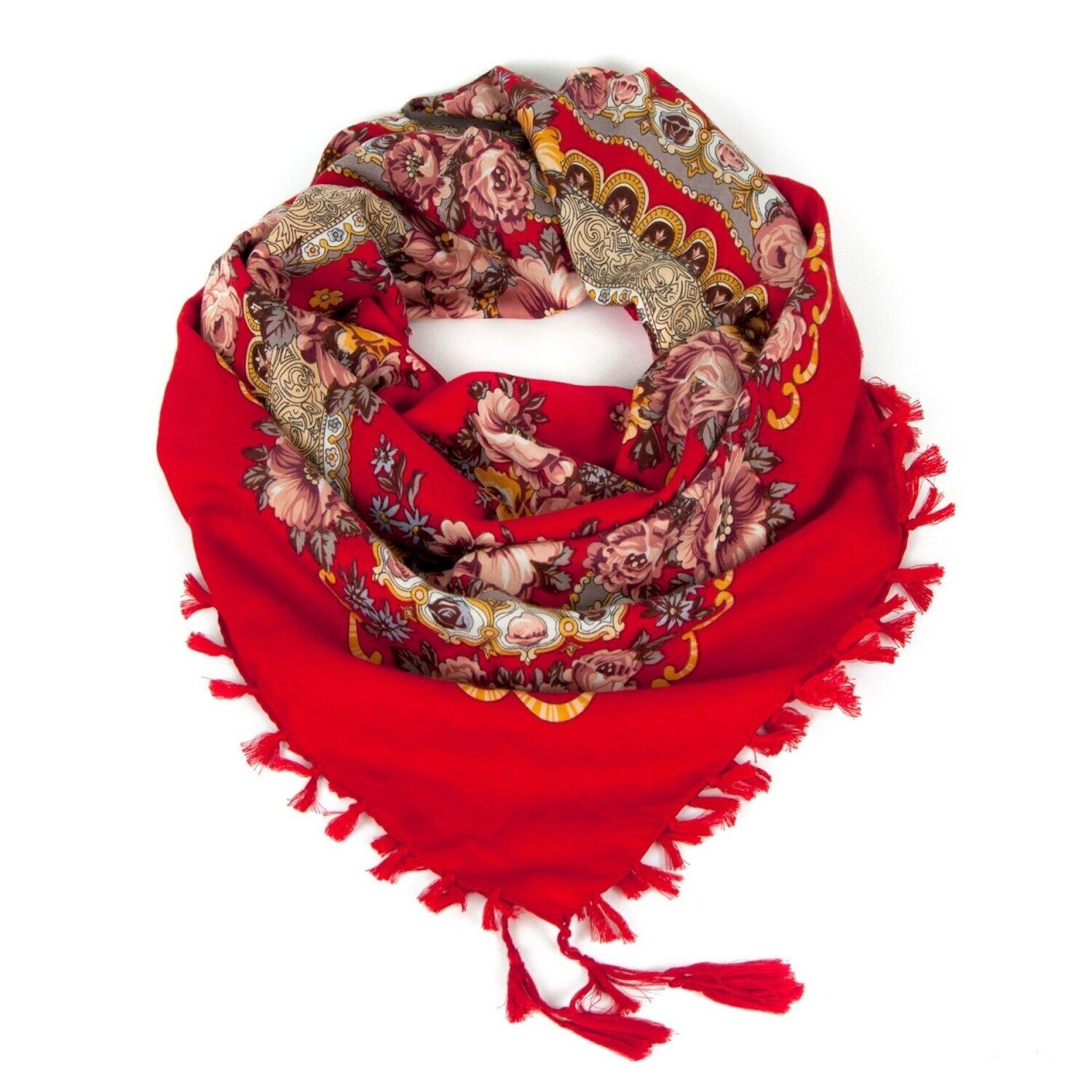 FOULARD polonais POMPONS