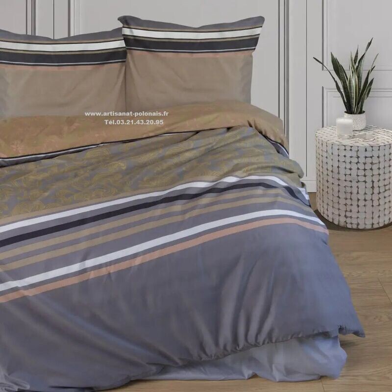 Parure de lit 160x200 Housse 2Taies 70x80