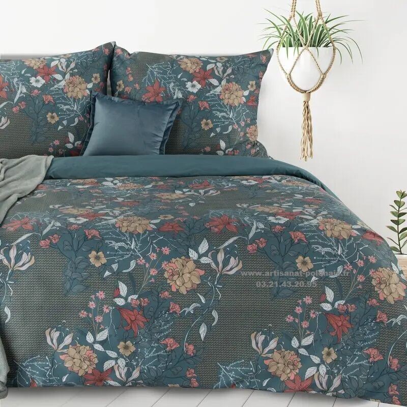 parure de lit 220x200 Housse + 2 Taies 70x80