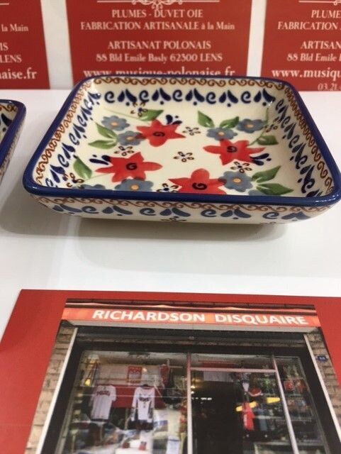 Porcelaine soucoupe de Boleslawiec