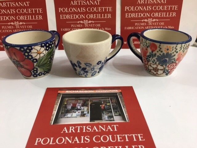 Vaisselle Tasse sous tasse à espresso Boleslawiec