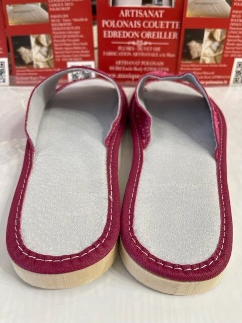 Pantoufles femme nus pieds