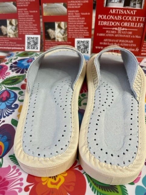 Pantoufles femme nus pieds