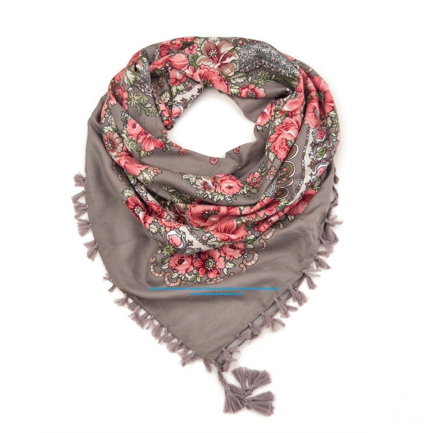 FOULARD polonais POMPONS