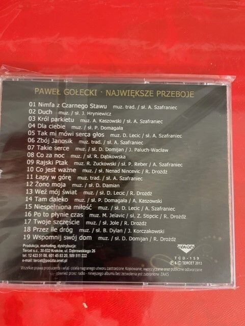 CD GOLECKI PAWEL