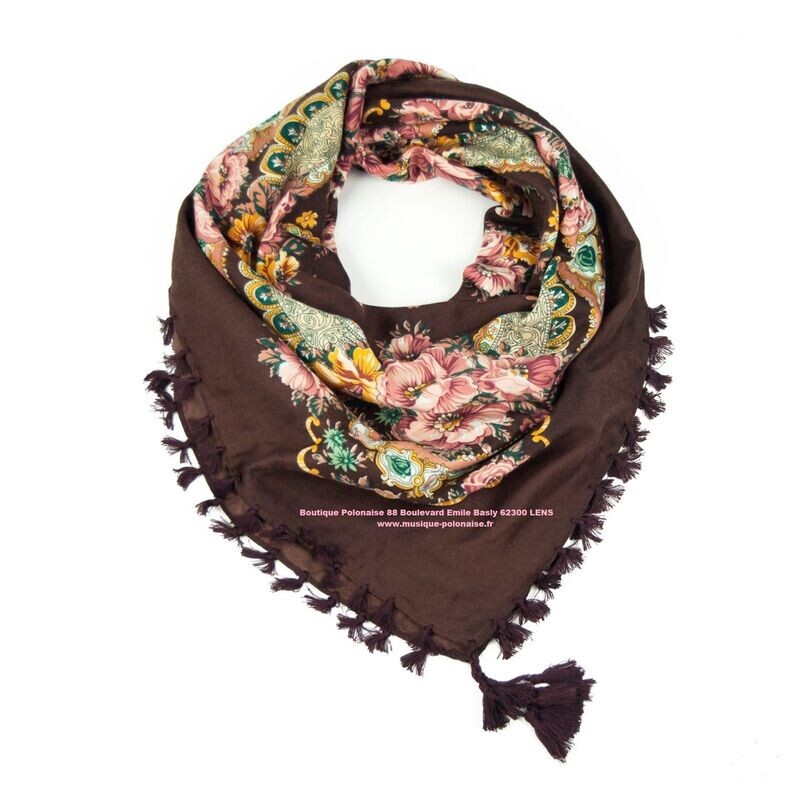 FOULARD polonais POMPONS