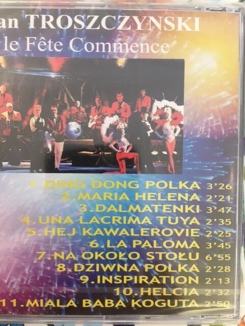 CD Troszczynski Christian
Que la Fête commence