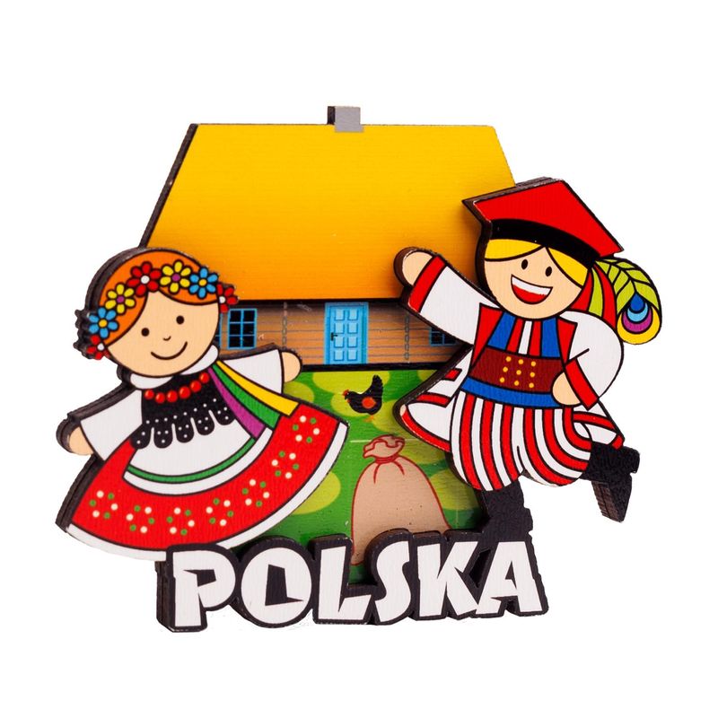 Magnet folk polonais 3D