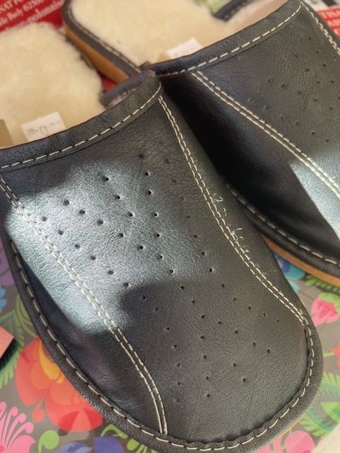 Pantoufles homme fourrées