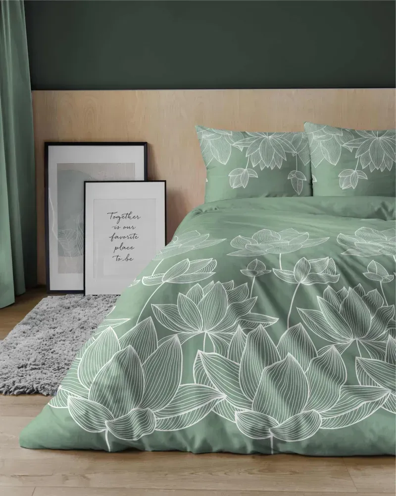 Parure de lit 180x200 housse + 2 Taies 70x80