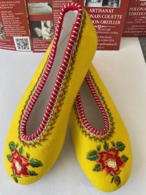 Pantoufles femme ballerines