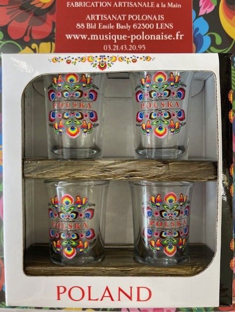 Verres à vodka Polska