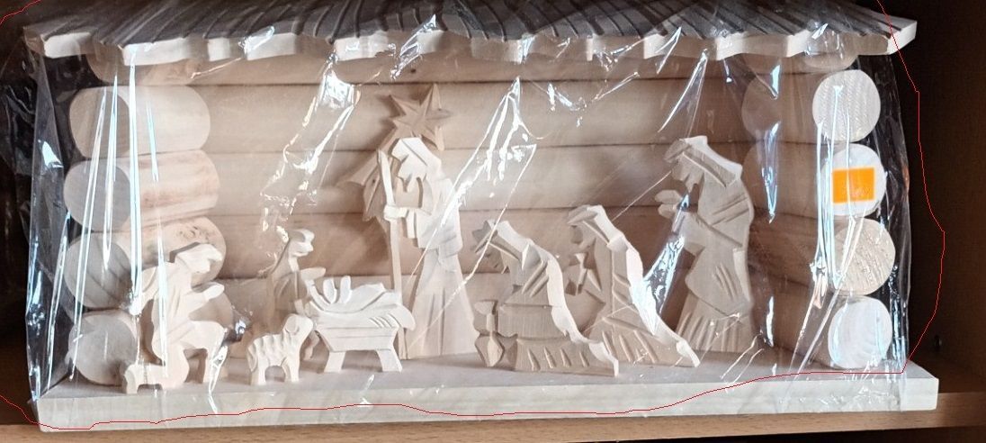 Crèche en bois