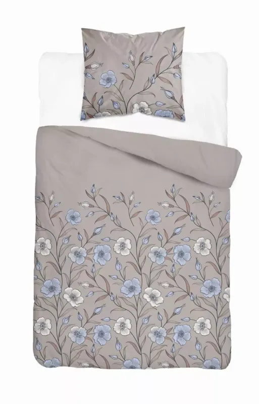 PARURE DE LIT FLANELLE 140x200 et 1 Taie 70 X 80