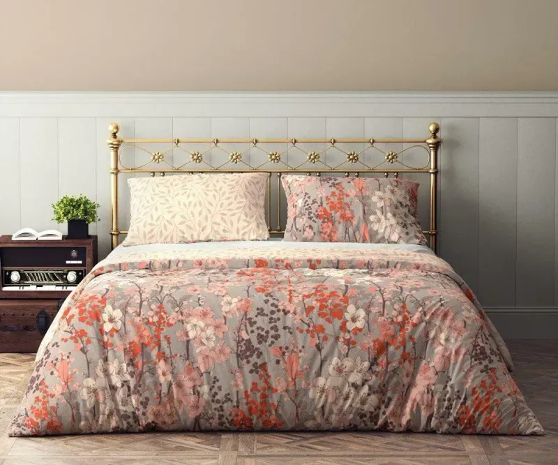 Parure de lit 220x200 housse + 2 Taies 70X80