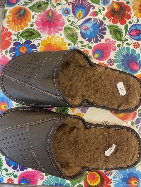 Pantoufles homme fourrées