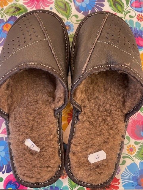Pantoufles homme fourrées