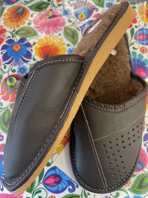 Pantoufles homme fourrées