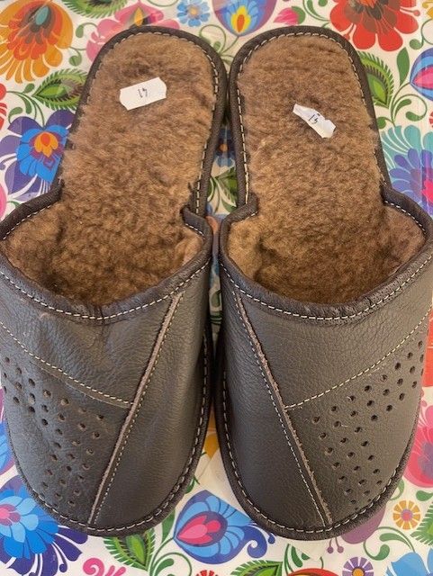 Pantoufles homme fourrées