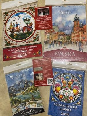 Calendrier Polska Folk Polonais 2026