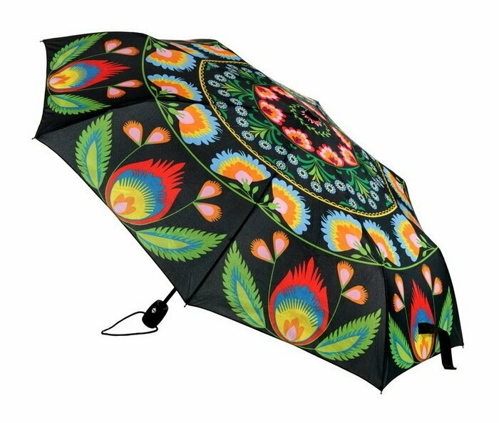PARAPLUIE NOIR LOWICZ PLIANT