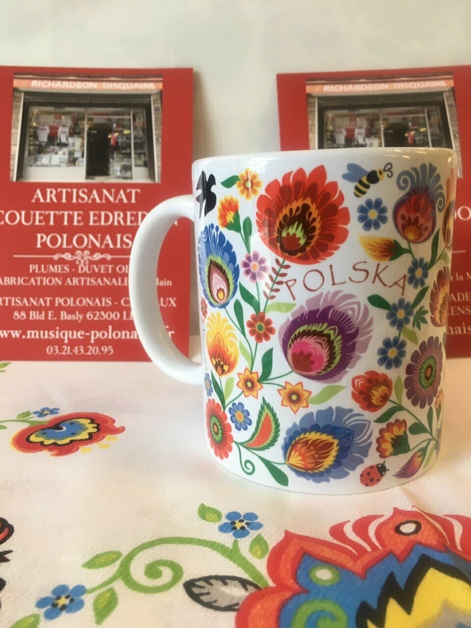MUG Folk Polonais LOWICZ