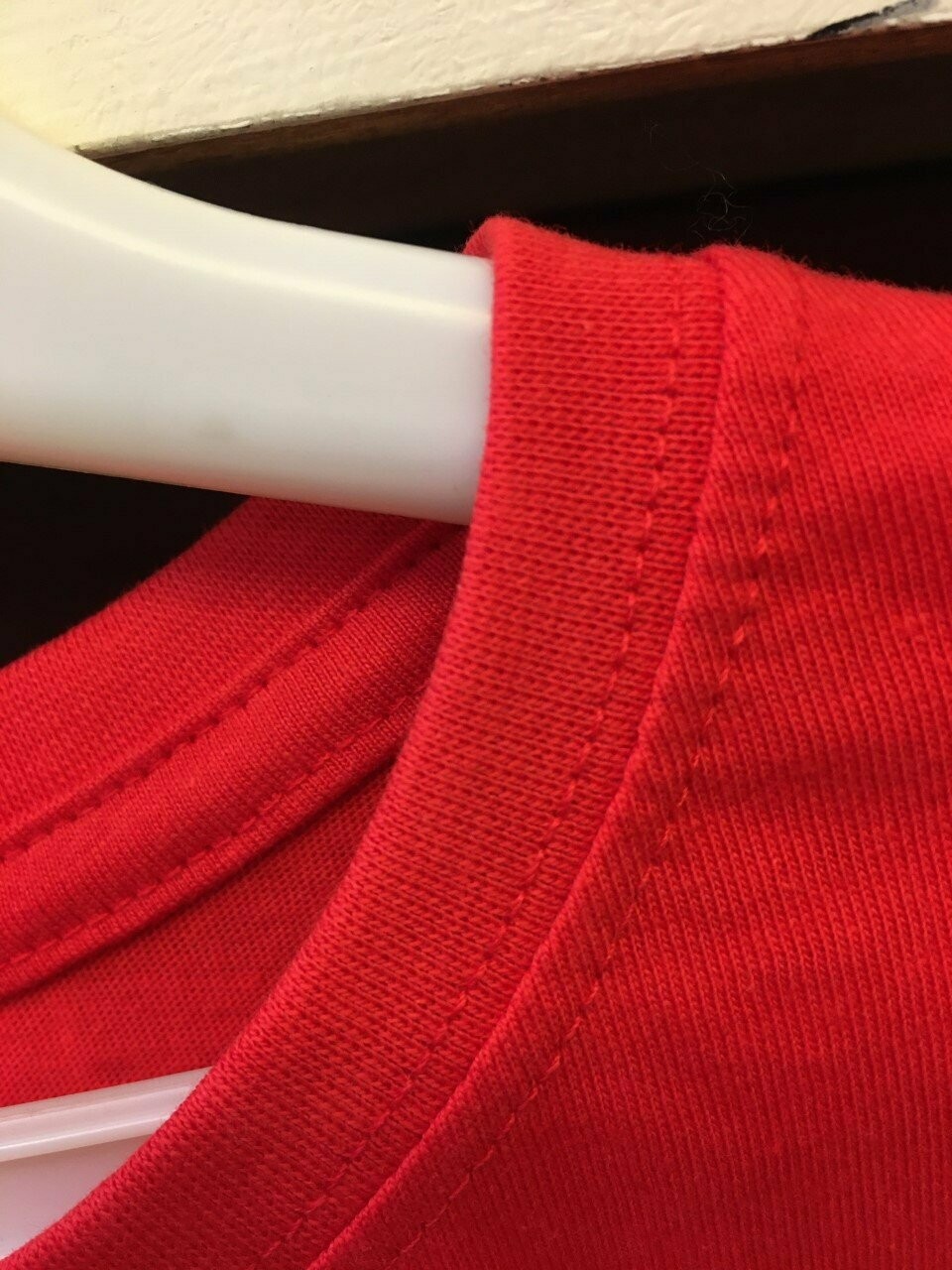 T SHIRT Polska adulte rouge
