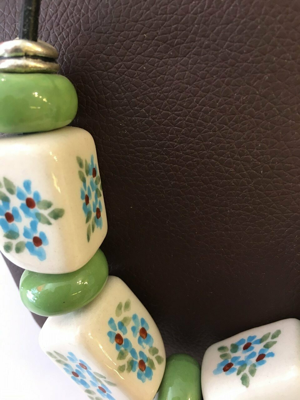COLLIER en PORCELAINE DE BOLESLAWIEC vaisselle