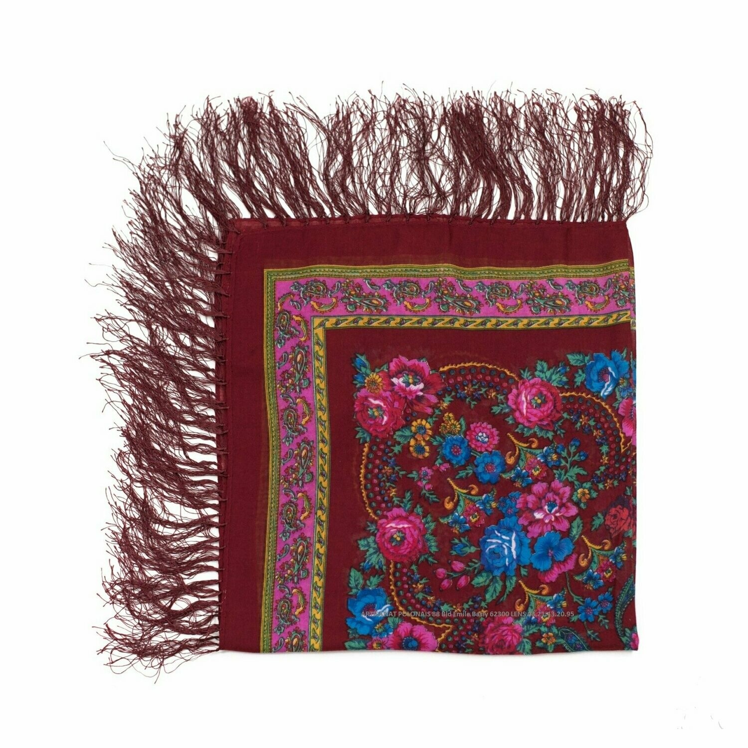 FOULARD Folk polonais LUDOWE