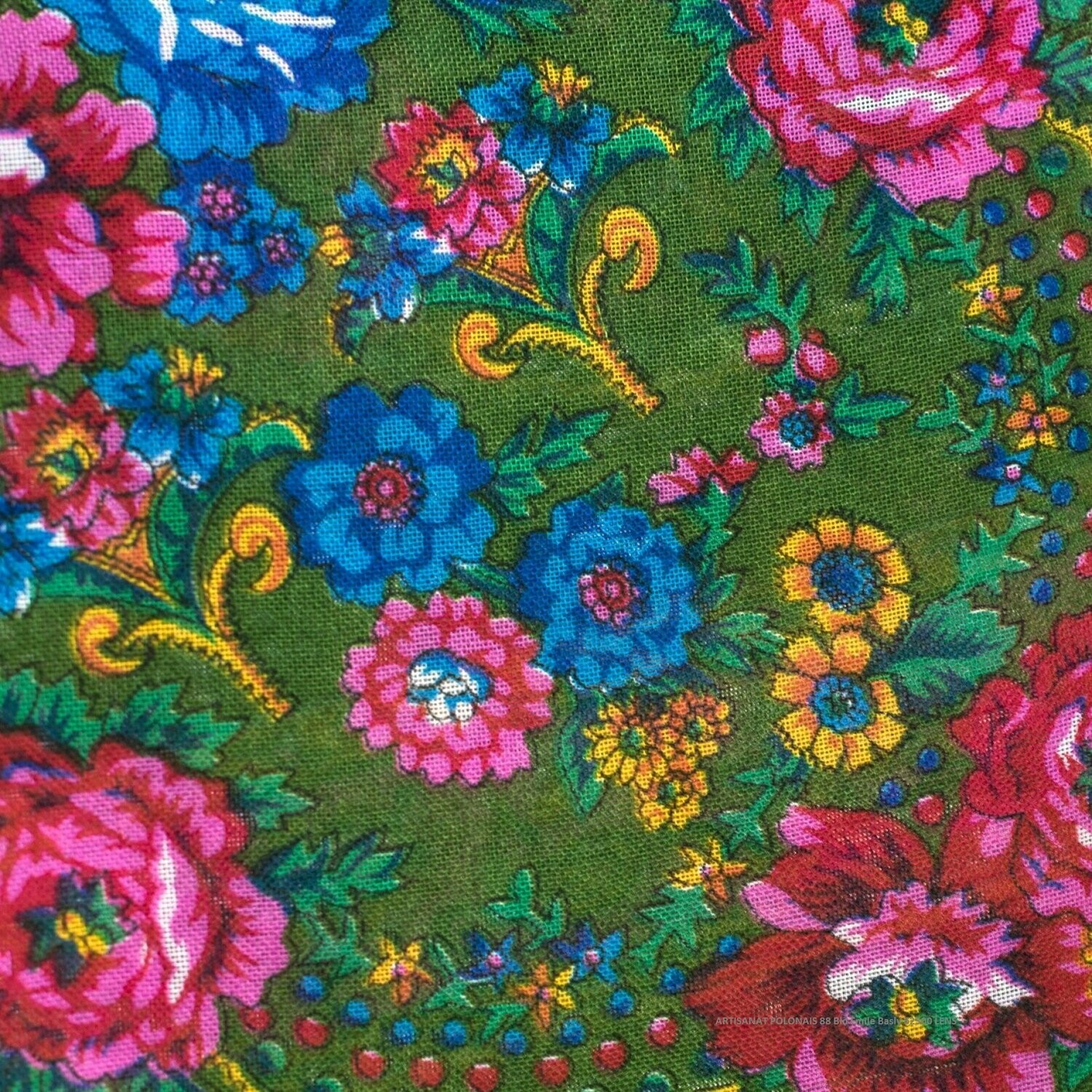 FOULARD Folk polonais LUDOWE
