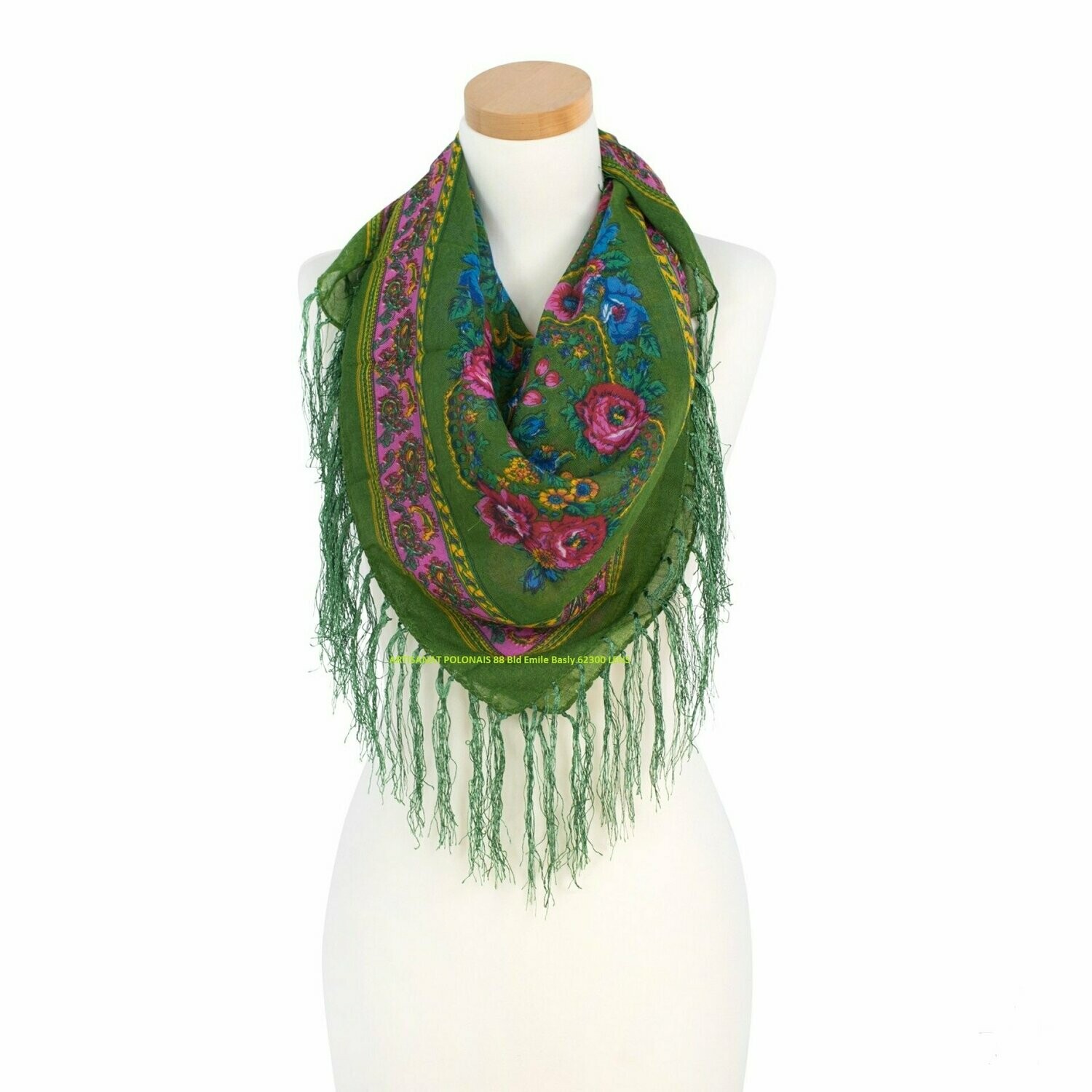 FOULARD Folk polonais LUDOWE