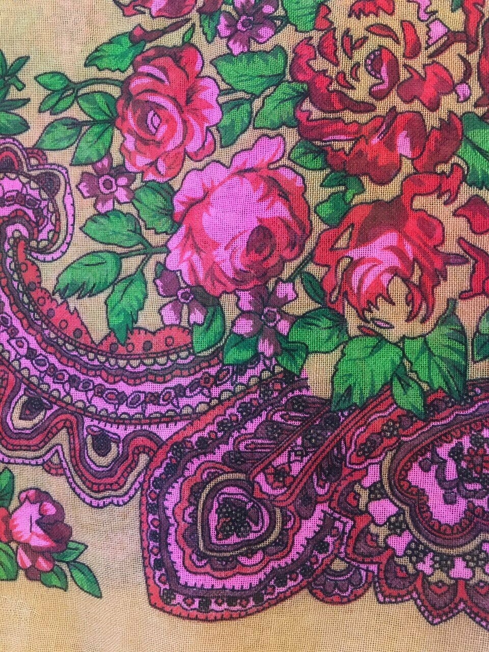 FOULARD Folk polonais LUDOWE