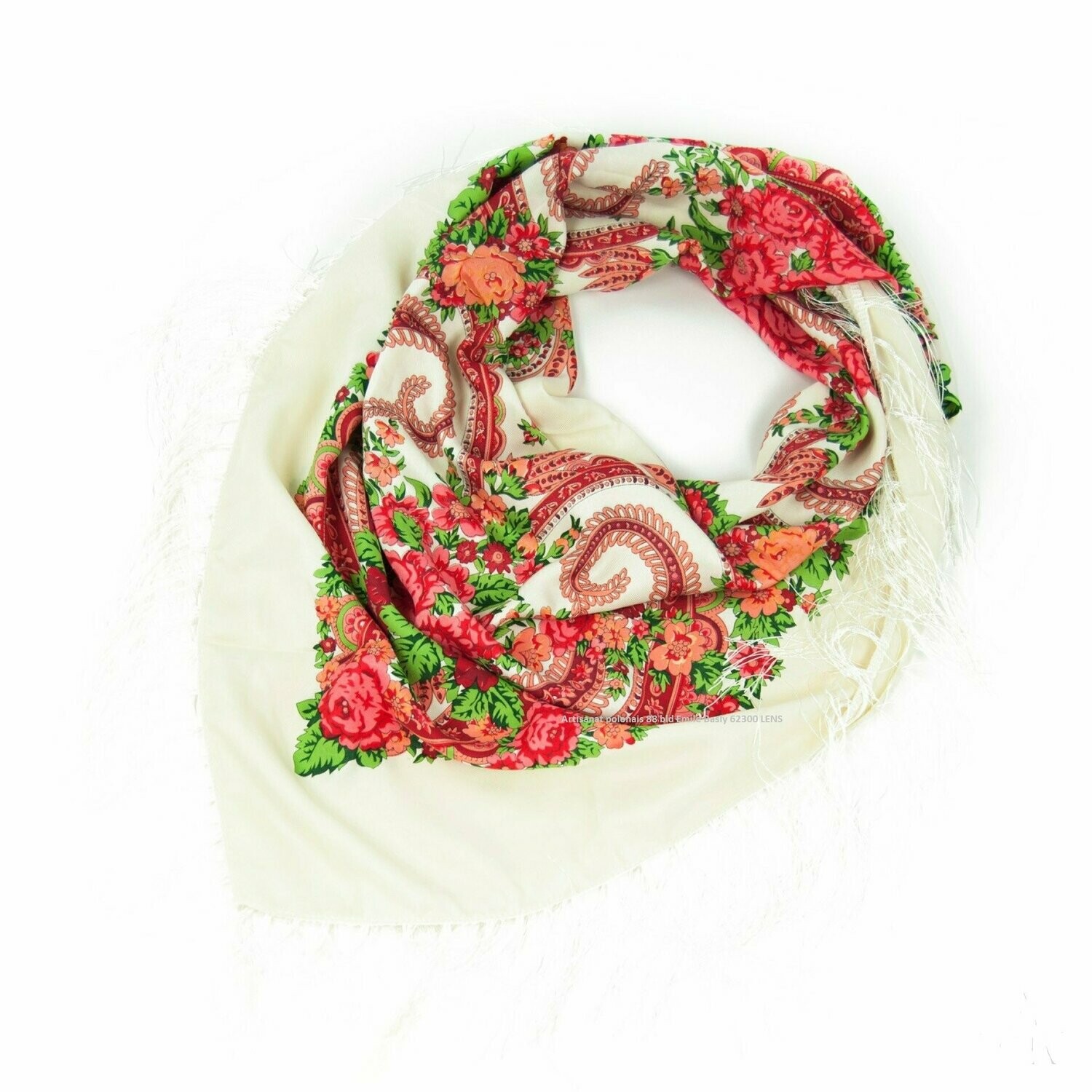 FOULARD polonais 110x110 ETNO