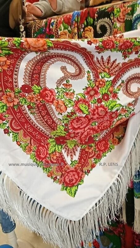 FOULARD polonais 110x110 ETNO FOULARD polonais 110x110 ETNO
