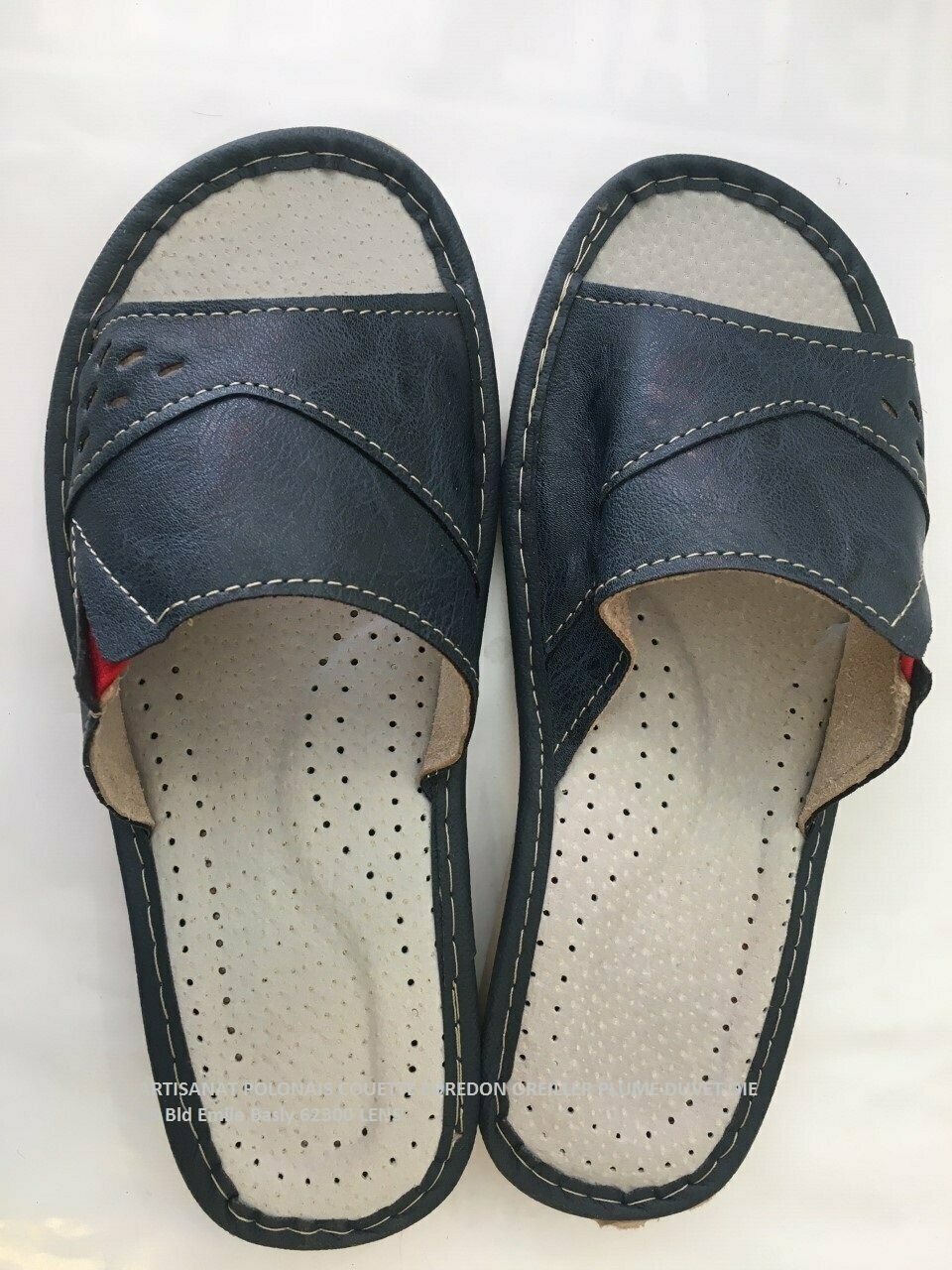 Pantoufles femme nus pieds