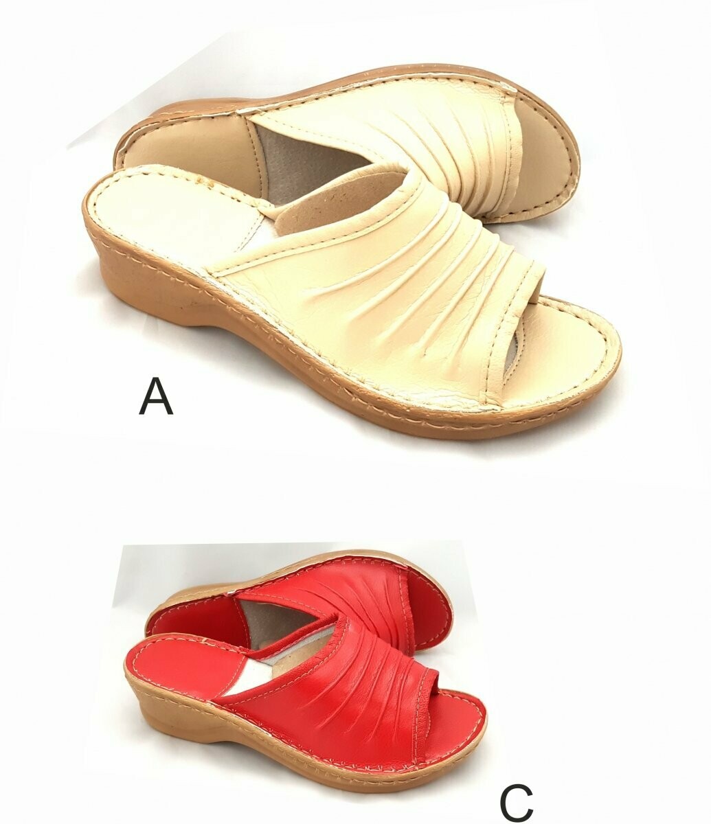 Pantoufles femme nus pieds Talon