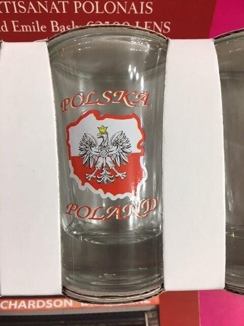 Verres à vodka Polska