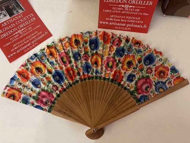 EVENTAIL FOLKLORIQUE POLONAIS