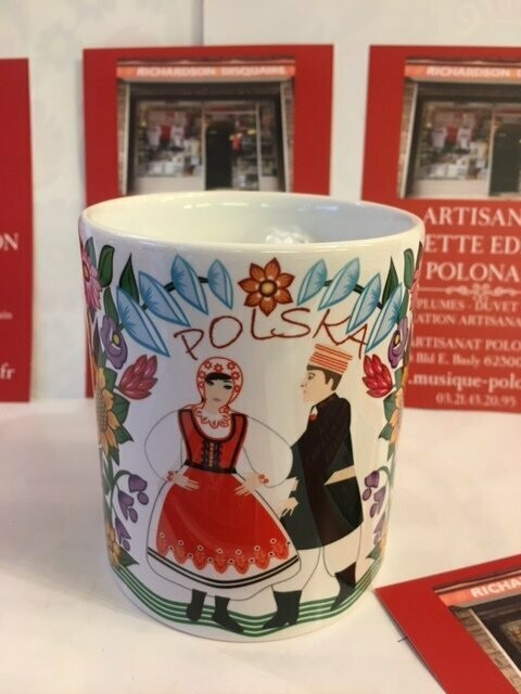 Mug folk polonais Zalipie
