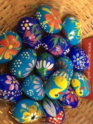 Oeuf de Pâques Pisanki moyen bois