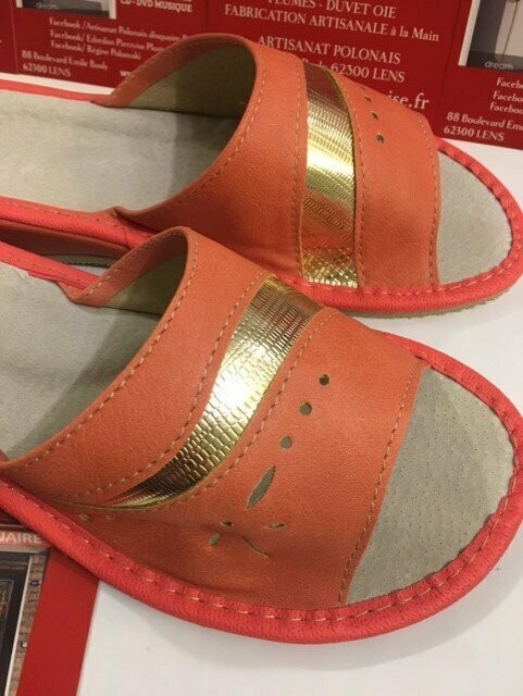 Pantoufles femme nus pieds avec Talon