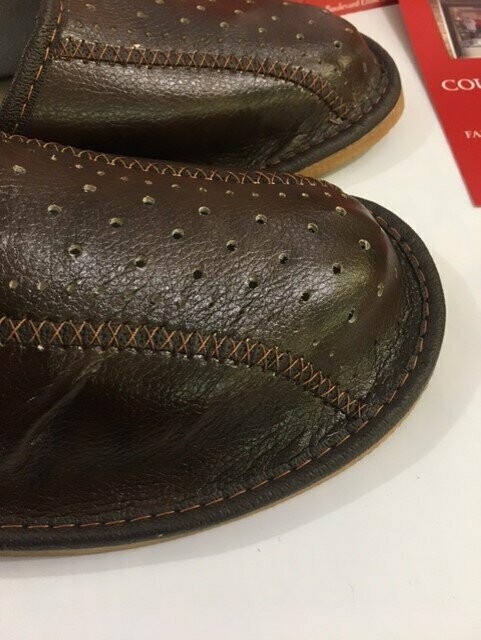 PANTOUFLES HOMME CUIR