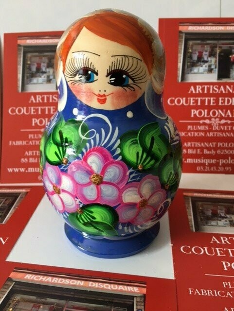 MATRIOSZKA MATRIOCHKA BOULE poupée gigogne 5 pièces BABOUSZKA MATRIOSZKA MATRIOCHKA BOULE poupée gigogne 5 pièces BABOUSZKA
