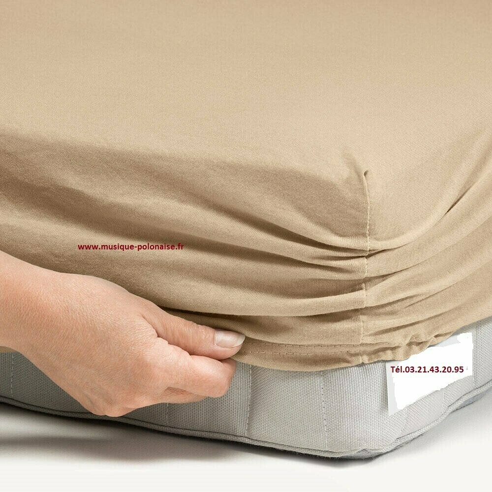 DRAP HOUSSE JERSEY 160 X 200